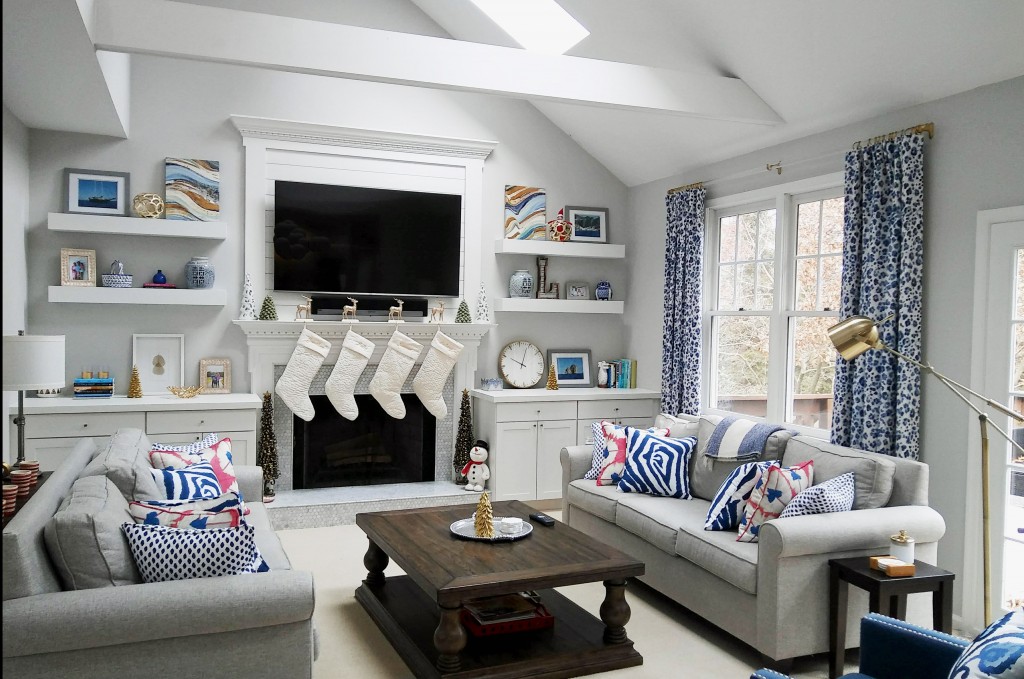 great room interior deisgn project on the main line phildelphia