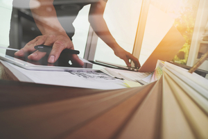 full service interior design purchasing phase